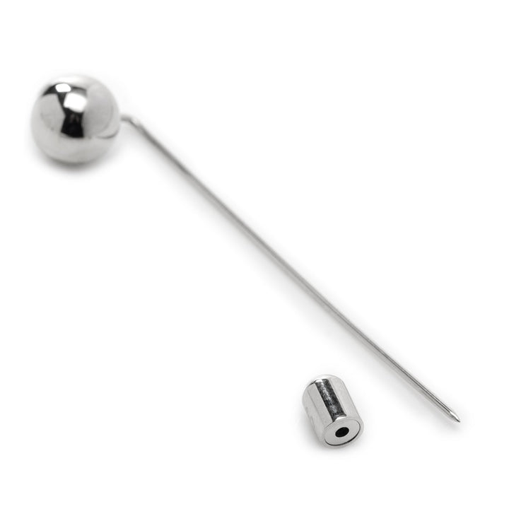 Stainless Steel Circle Ball Stick Pin Image 3