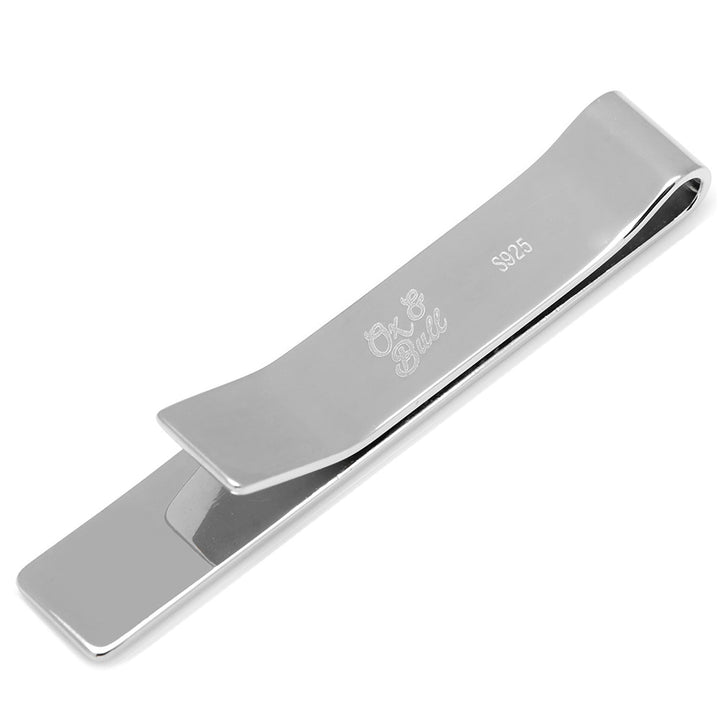 Sterling Silver Engravable Tie Bar Image 3