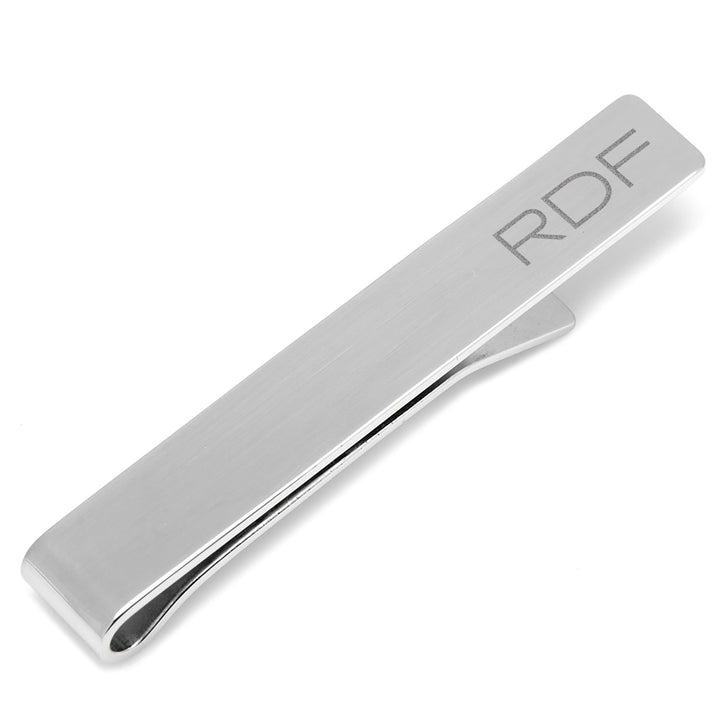 Sterling Silver Engravable Tie Bar Image 4