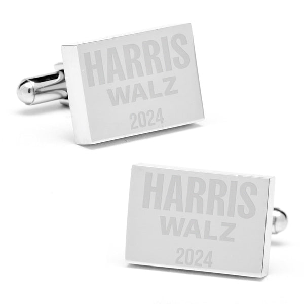 Harris & Walz 2024 Presidential Campaign Cufflinks Image 1