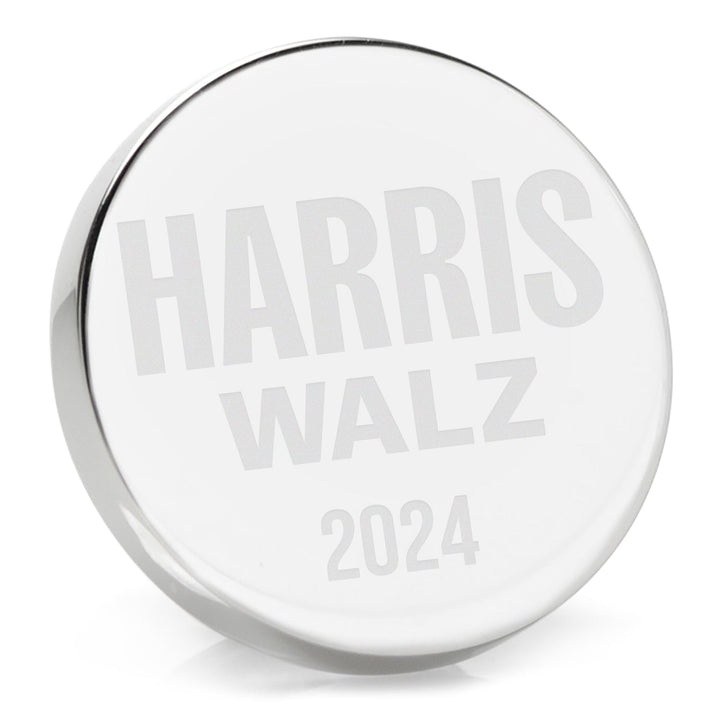 Harris & Walz 2024 Presidential Campaign Lapel Pin Image 1