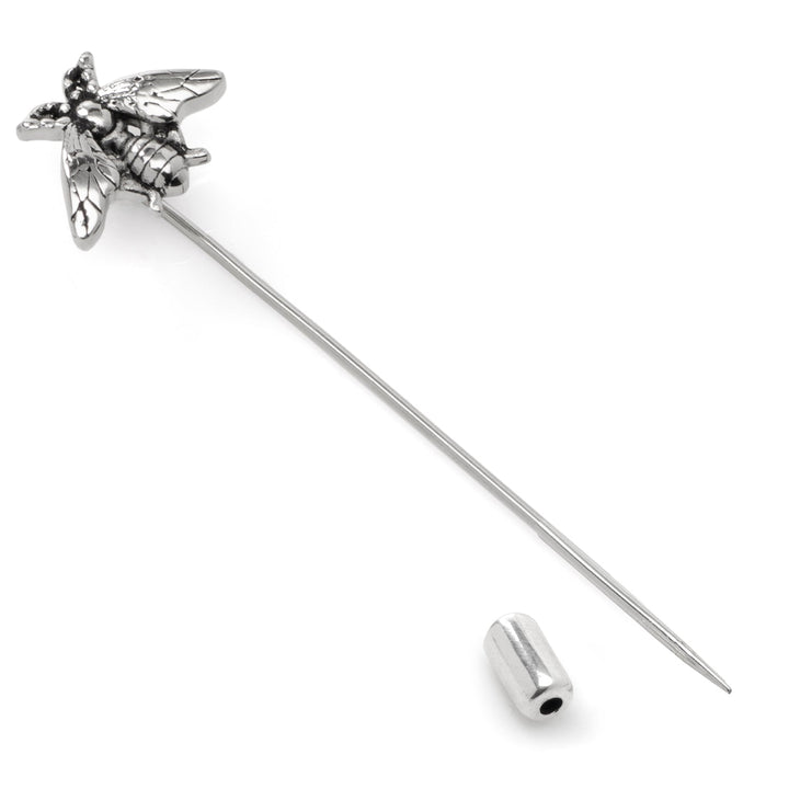 Stainless Steel Bee Stick Pin Image 4