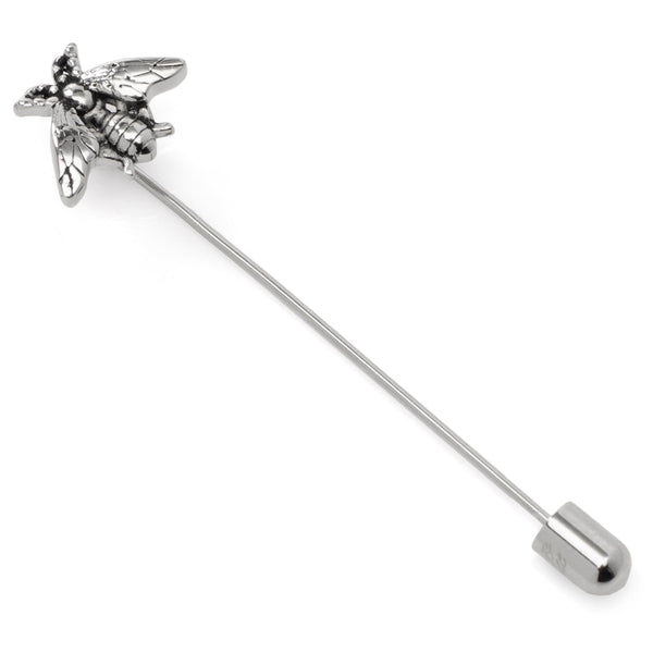 Stainless Steel Bee Stick Pin Image 1