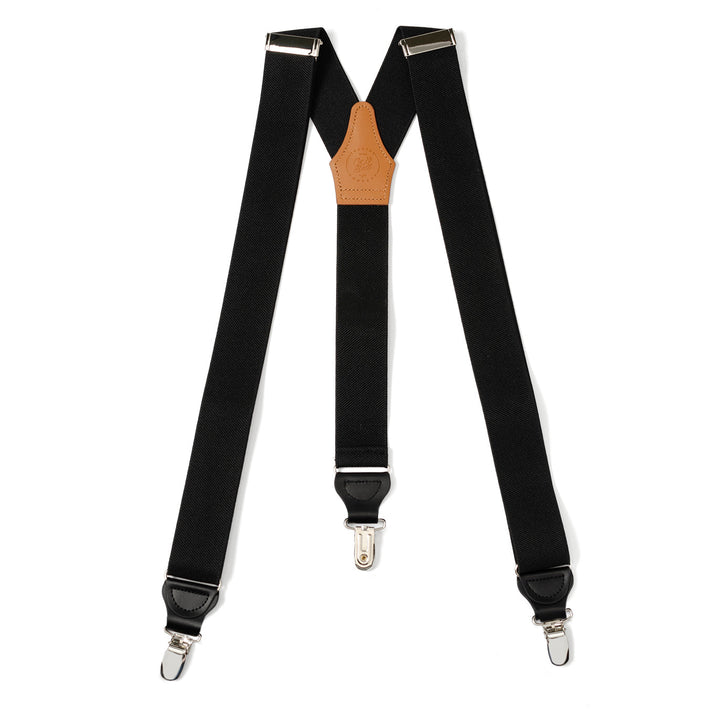 Black Convertible Suspenders Image 1