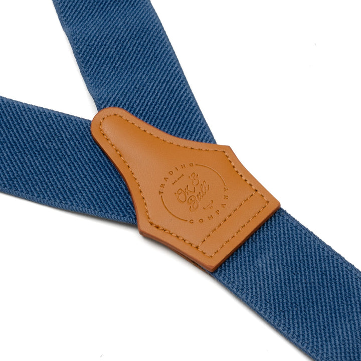 Blue Clip Suspenders Image 6