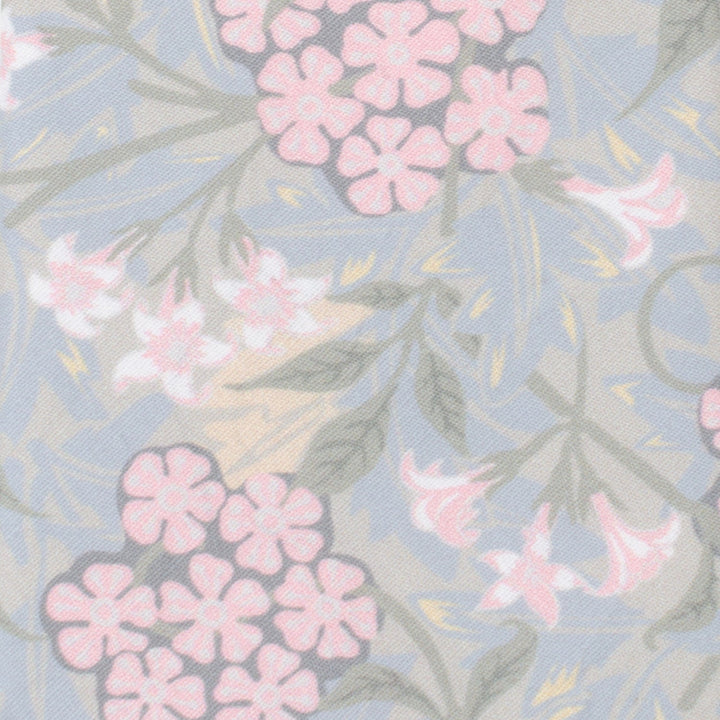 Light Blue Floral Men's Tie Image 4