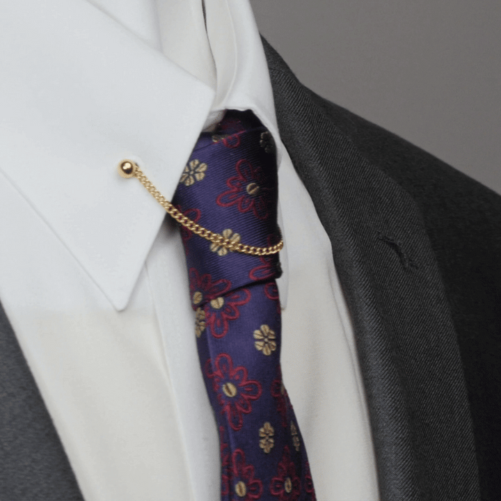 Stainless Steel Gold Chain Collar Bar Ox & Bull Trading Co. Stainless Steel Gold Chain Collar Bar Ox & Bull Trading Co.