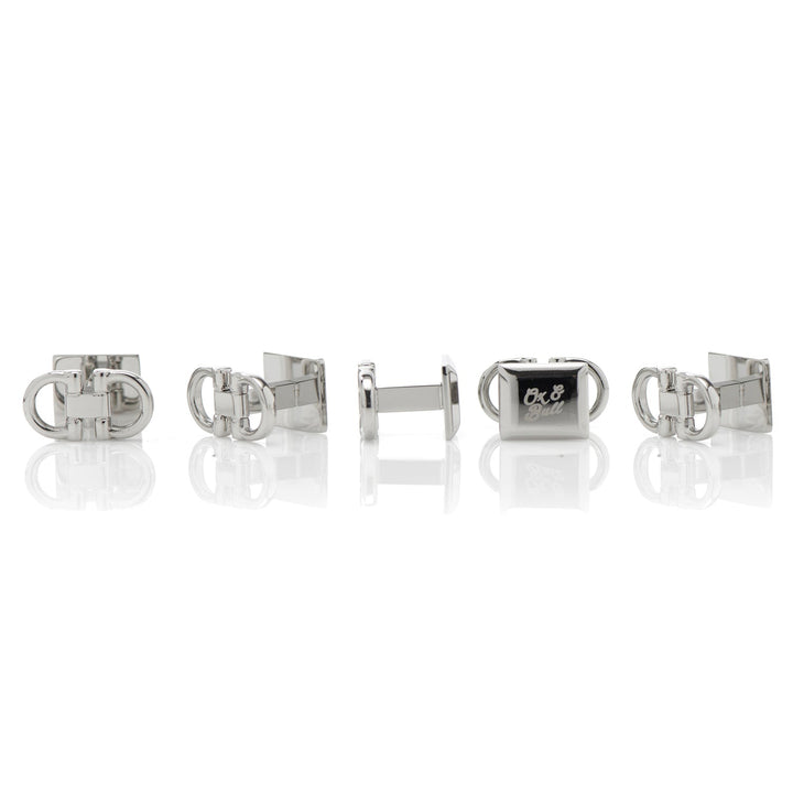 Horse Bit Stainless Steel Stud Image 3