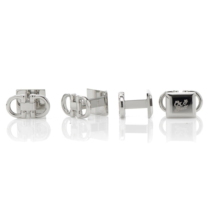 Horse Bit Stainless Steel Stud Image 3