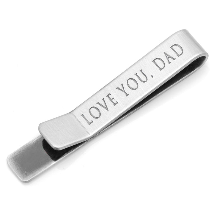 "Love You, Dad" Hidden Message Tie Bar Image 4
