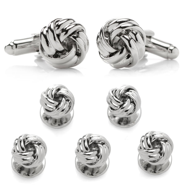 Silver Knot 5-Stud Set Image 1