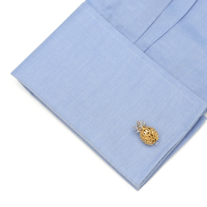 Pineapple 3D Cufflinks Image 3