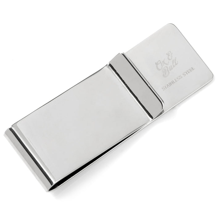 Love is Priceless Engravable Money Clip Image 3