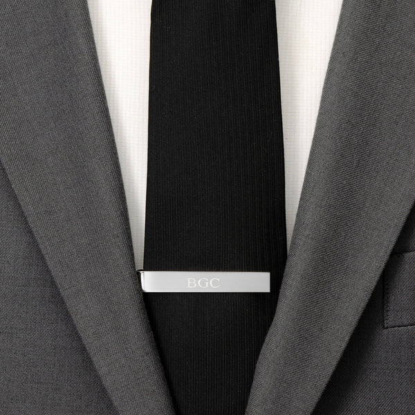 Wedding Party Engravable Tie Bar