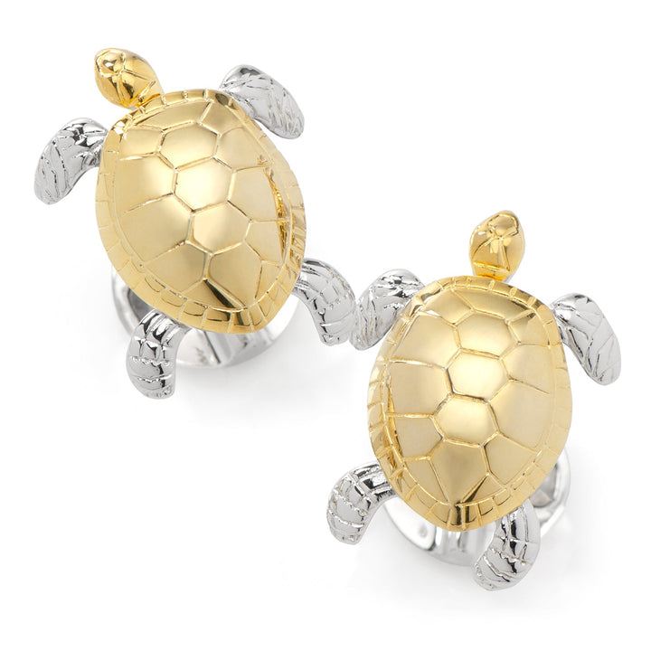 Turtle Movement 3D Cufflinks Image 2