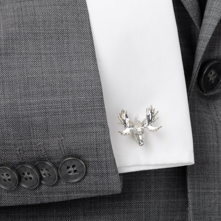 Antique Moose Cufflinks Image 2