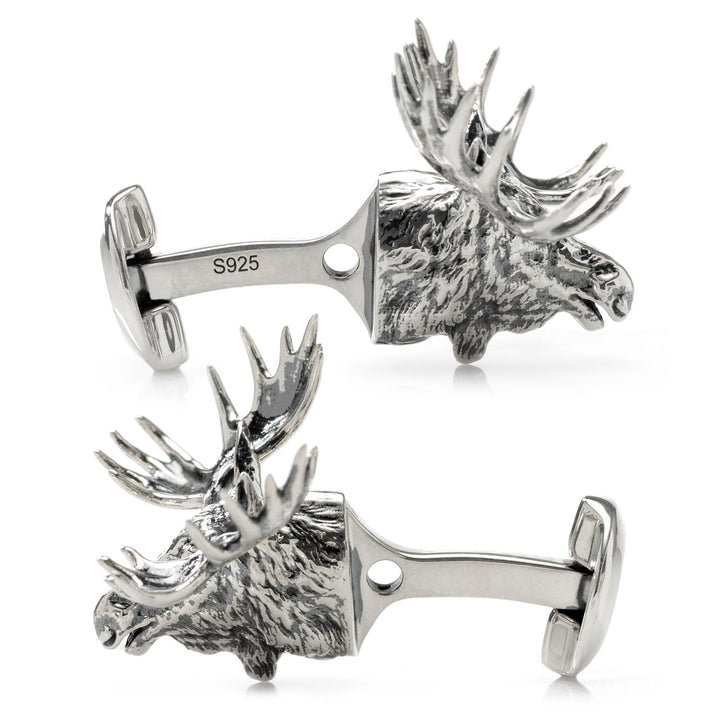 Antique Moose Cufflinks Image 4